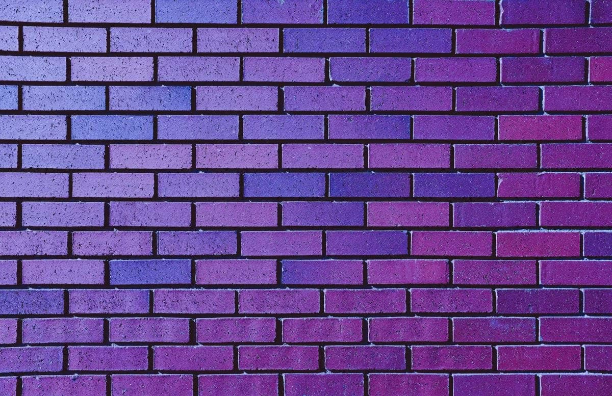 Purple brick wall texture